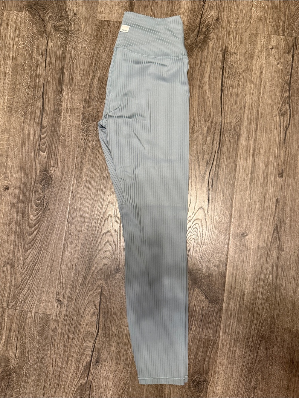 Vuori Inversion Ribbed Light Blue Tank & Legging Set - Picture 2 of 3